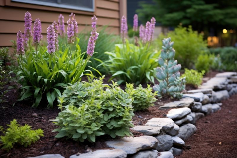 Flagstone Garden Edging