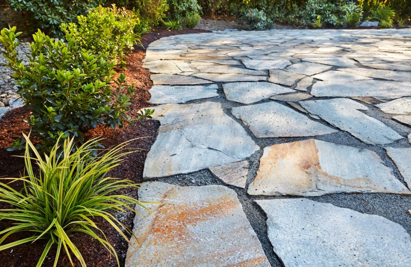 Flagstone Garden Path