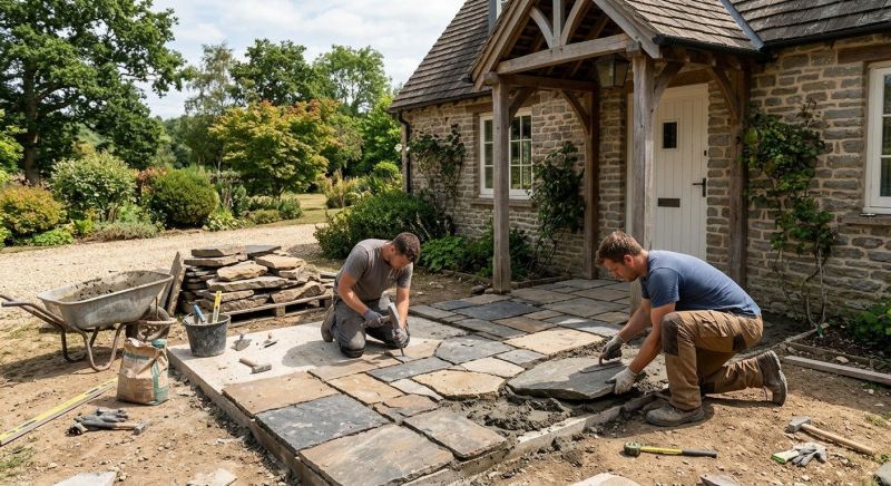Increase Your Flagstone Installation Service Business with an AI Driven, Targeted Website